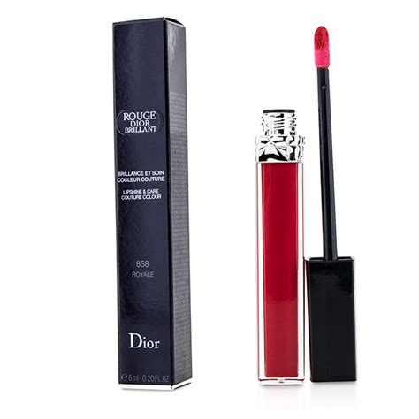 Christian Dior Rouge Brilliant Lipshine Lipgloss in 858 Royale.